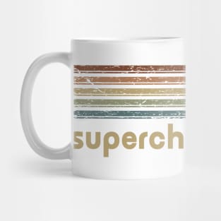 Superchunk Cassette Stripes Mug